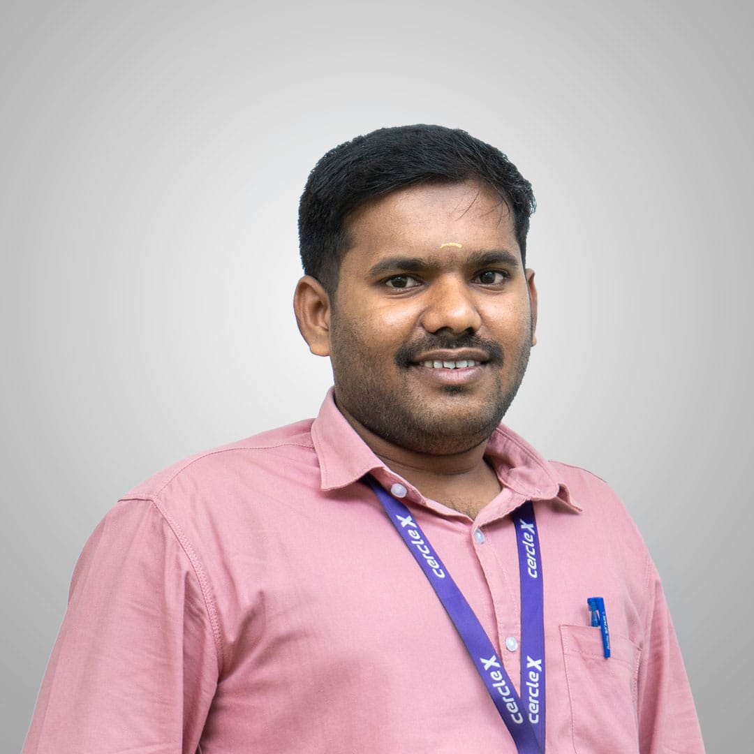 Anandakumar | Team Profile Picture | Cercle X | EPR | Sustainability | Waste Management | Smartbin | Operation Lead | Corporate | Operations